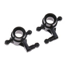 2x K989-33 Rear Left Right Steering Cups Black for WLtoys RC Car Replacement