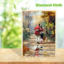 5D DIY Full Drill Diamond Painting Couple Cross Stitch Mosaic Kit (V417) A