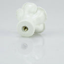 Drawer Knob Furniture Handles White Ceramic Rose Knob 5 Piece Z2G6