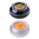 Round Plastic Case Sponge Finger Wet Wetted Tool For Casher Counting Cash Money