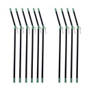 10Pcs Anti- Feeder Leger Booms with Strong Snap Link Pack 22cm
