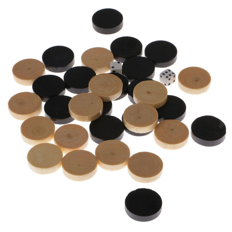 Portable Foldable Chess Draughts Backgammon Game for Kids Adults Board Game