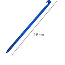 10pcs Aluminum Alloy Tent Pegs Square Nail Stakes Hook Pin Nails Camping LTGU