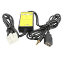 USB AUX Mp3 Player Adapter Car Digital Music Cd Changer 3.5mm for Mazda 2/3