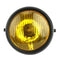 Motorcycle Black Metal Retro Front Headlight For GN125 Cafe Racer Bobber Cus BX