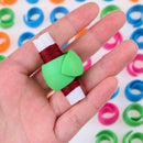 Huggers Thread Spool Wrappers Pack 12 Mixed colours Wrap Around Thread New RJU