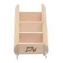 Natural Wooden Mouse Hamster Ladder Crawling Bridge Pet Bird Toys