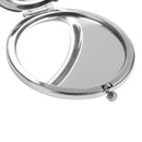 Travel Compact Pocket Crystal Folding Makeup Mirror , Royal blue