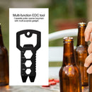 Multi-function Crowbar Bottle Opener Wrench Screwdriver Outdoor EDC Tool K1B