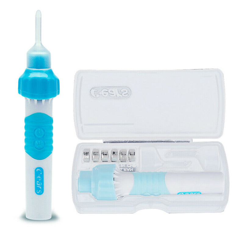 Baby Electric Ear Wax Removers Ear Cleaning Kit Vacuum Suction Earwax Tool
