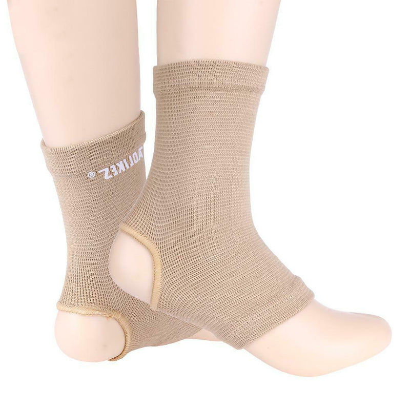 2pcs Sports Gym Ankle Support Pad Taekwondo Protection Elastic Brace Guard A