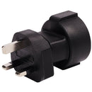 Durable UK to Europe AC Power Converter Socket Male to Female Adapter,250V