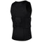 Men's Rib Protector Padded Vest Compression Shirt Training Vest with 3-Pad fN6O8