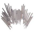 30Pcs 3mm burr bits head grinding needle carving polishing drill toolC8