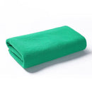 10X 25*25CM Soft Microfiber Polish Towel Absorbent Green Car Wash Cleaning T0R1.