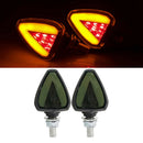 Motorcycle Motorbike Turn Signal Turning Lights Blinker LED Direction Lamp