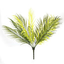 9 Heads Artificial Fern Bouquet Palm Leaves Green Plastic Plants Home Decor new.