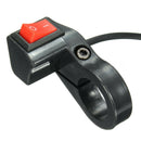 7/8'' Motorcycle Scooter Handlebar ON-OFF Head Fog Spot Light Kill Switch SE