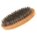 1PC Men Natural Boar Bristle Beard Mustache Brush Cleaning Tool Shaving  OZ