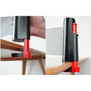 2x Retractable Table Tennis Net Grid Stable Portable  Pong Net Rack