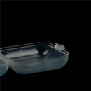 6Pcs Mini Clear Plastic Small Box fishhook Jewelry Earplugs Storage Container BX
