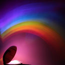 3 Modes LED Colorful Rainbow Night Light Romantic Magic Rainbow Projection LE9Q9