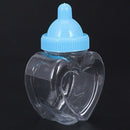 1pcs Baby Shower Party Favours Decoration Candy Filling Bottles (Blue) E9V7