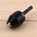 0.6-8mm Keyless Drill Chuck Screwdriver Impact Driver Adaptor Hex Drill Tool