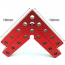 Woodworking Right Angle Locator Aluminum Alloy 90 Degree Right Angle Clamp