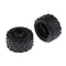 2pcs RC Car Plastic Tires, Tires Wheels For 1:18 All-Terrain Vehicle RC Car