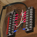 5 Piece Double Row 6P Screw Locking Terminal Block with