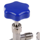 Blue Dispensing Valve Bottle Opener 337B R12 R134A Refrigerant Bottle Can  OZ
