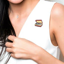 Retro Vinyl Record Brooches Badge Fashion Jacket Shirts Denim Ornament Pins