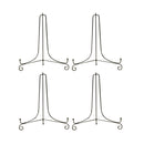 4x Metal Display Easel Stand Plate Bowl Dish Picture Phote Teacake Holder 4"