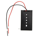 5pcs 2 Slots Plastic AA Batteries Storage Box Case Holder w/Wire Lead Pin A