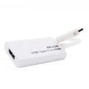 USB C to HDMI Adapter USB 3.1 Type C to HDMI Cable 4K Digital AV Converte
