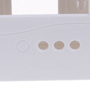 White 86 Plastic Project Box Enclosure Case 8.6x8.6x2.6cm OZ