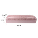 Manicure Hand Pillow Rectangle Pu Leather Hand Rest For Nails Cushion Nail  U1I9