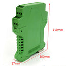 Electrical Distribution Box Din Rail Plastic Enclosure Electronic Green Ins