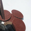 100Pcs Sanding Disc for Roloc 50Mm 40 60 80 120 Grit Sander Paper Disk Grin