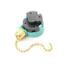 1pc Zing Ear ZE-268S6 Switch 3 Speed Pull Chain Control Brass JR