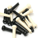 30pcs Plastic Bone Guitar Nut And Saddle + Bridge Pins Set For Acoustic Guitar