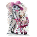 5D DIY Full Drill Diamond Painting Animals Embroidery Craft Kits Decor (06)