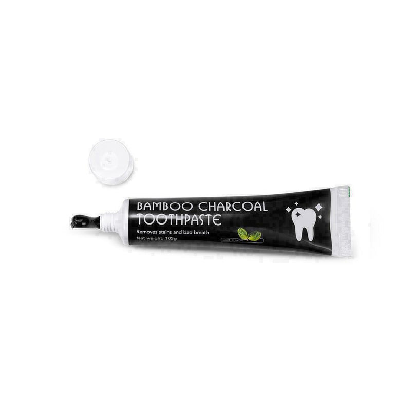 Tooth Bamboo Natural Activated Charcoal Teeth Whitening Toothpaste Oral Car S8O1