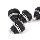 5Pcs White Momentary Push Button Horn Switch OFF (ON) for Dashboard Boat Car
