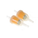 10Pcs 1/4" 6mm/8mm Inline Gas Fuel Filter For  Small Engine Lawn Mower PVGUS