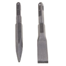 2pcs Square Shank Point & Flat  Rotary Hammer Drill Bits 14mm x 180mm