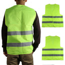 Reflective Fluorescent Vest Green Vest Outdoor Safet Y Clothing Running Ven B3S9
