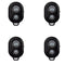 4 Pack Bluetooth Camera Remote Control Shutter for Smart Phones, Wireless CaR6G7