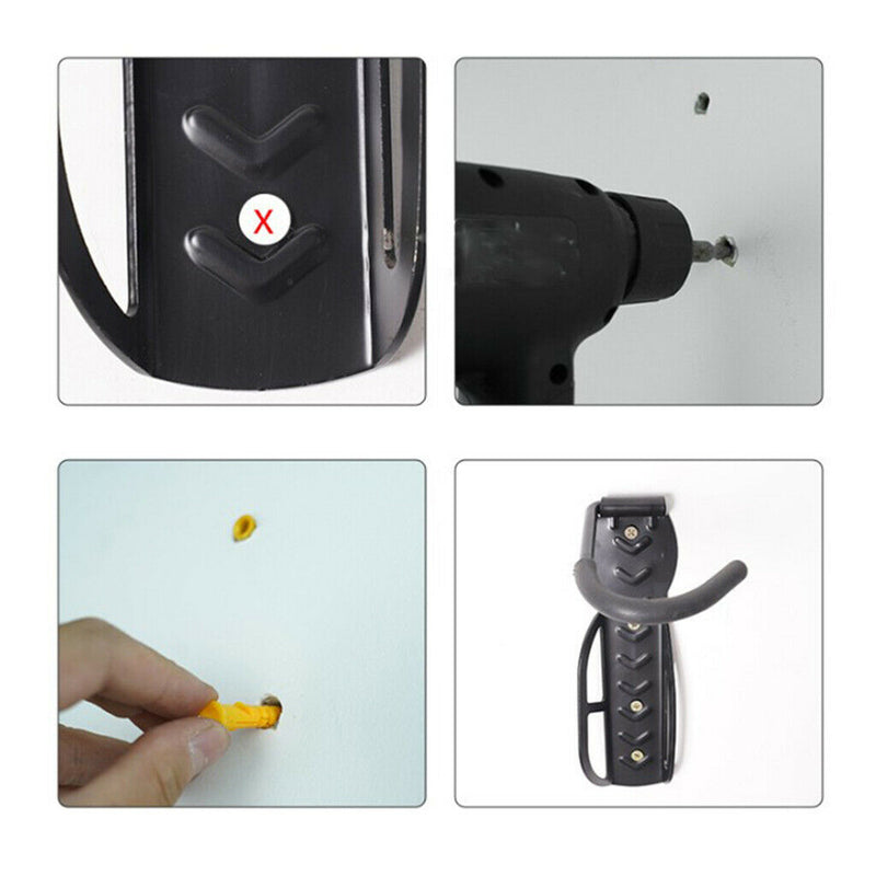 Bicycle Wall Hook Rack Holder Scooter Wall Hanger Stand Bike Storage Accessories